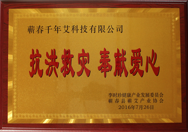 抗洪救災·奉獻愛心企業